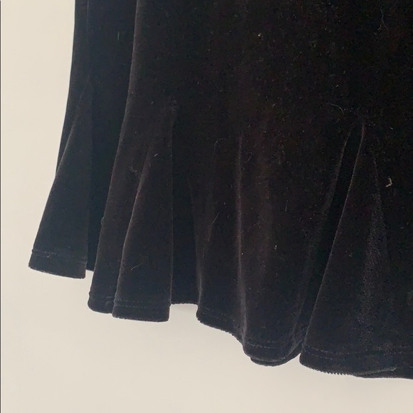 2 for $20 Black Velvet Midi Skirt - Picture 2 of 5